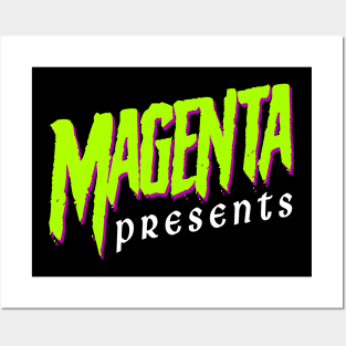 Magenta Presents Logo Posters and Art